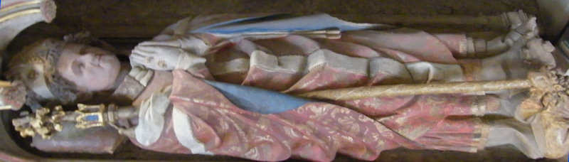 Germany Koblenz - St Kastor Kuno II or Konrad von Falkenstein 1388